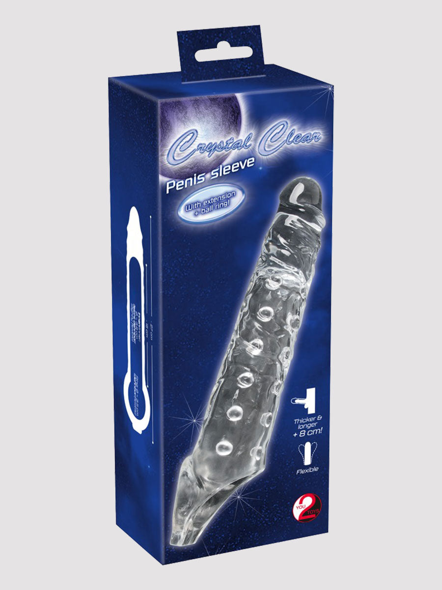 Gaine à Pénis Crystal Skin Ball Strap