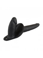 Double Gode Ceinture Black Silicone