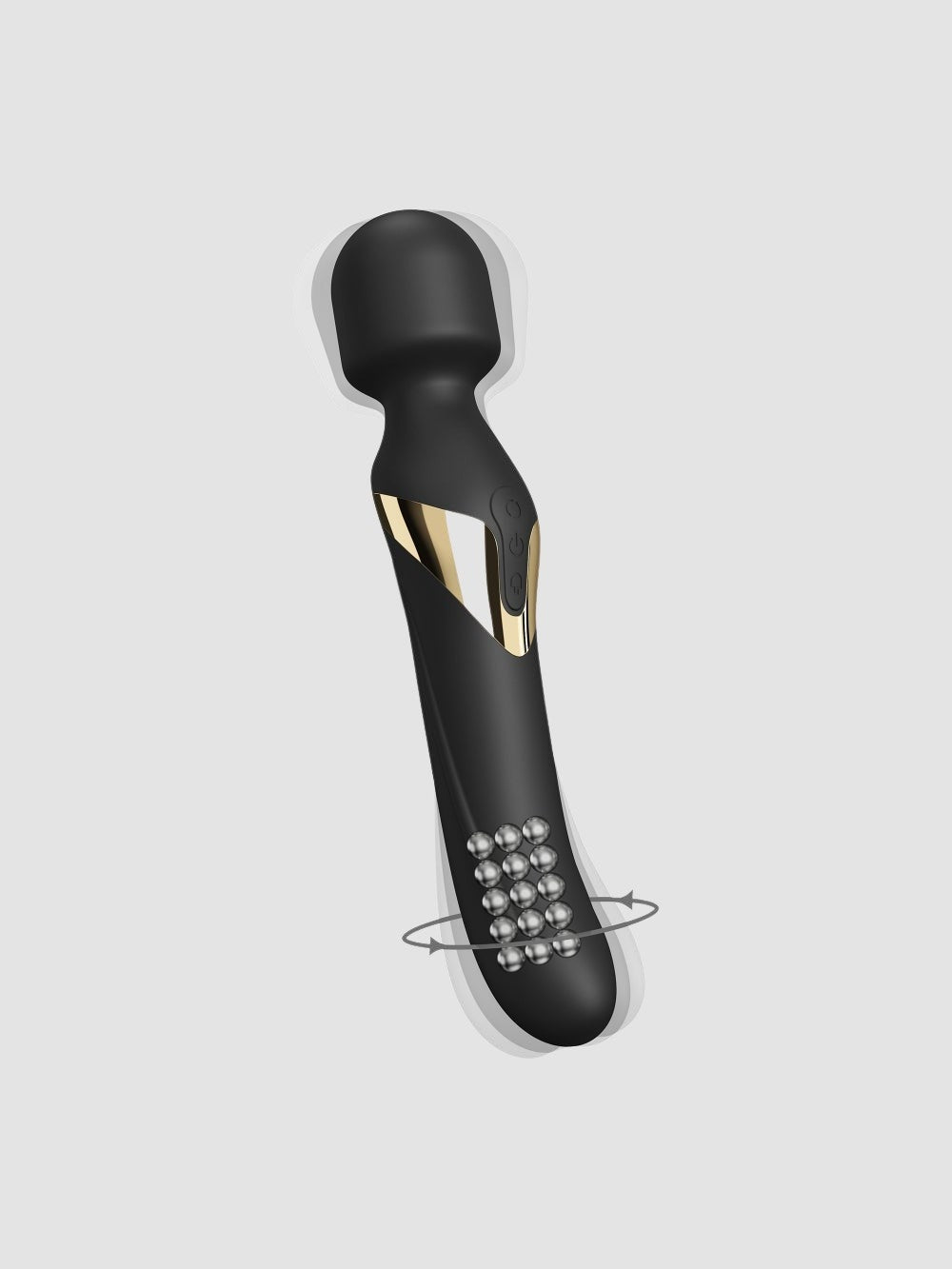 Vibromasseur wand Dual Orgasms noir