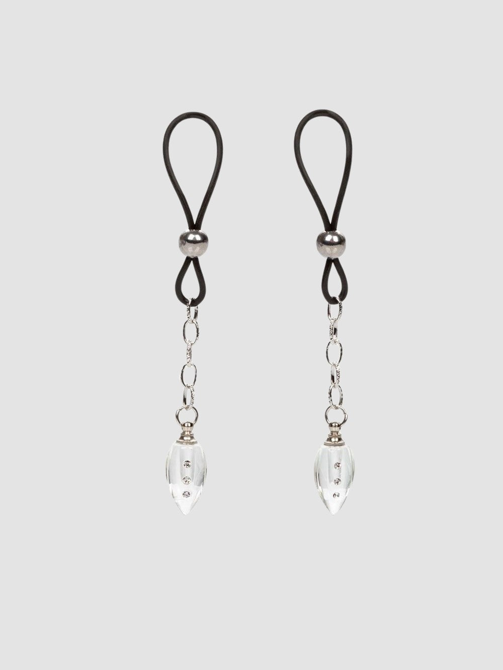 Pinces à Tétons Bijoux Crystal Teardrop