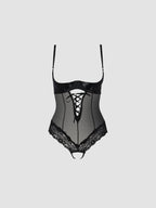 Body ouvert Late Night Liaison bleu