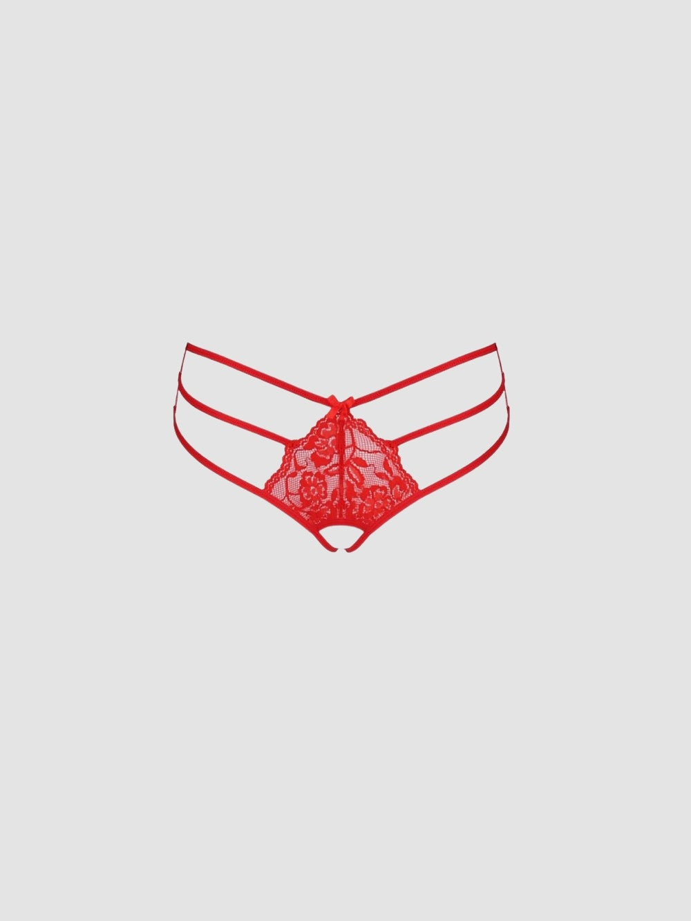 Culotte Ouverte Otilla Rouge