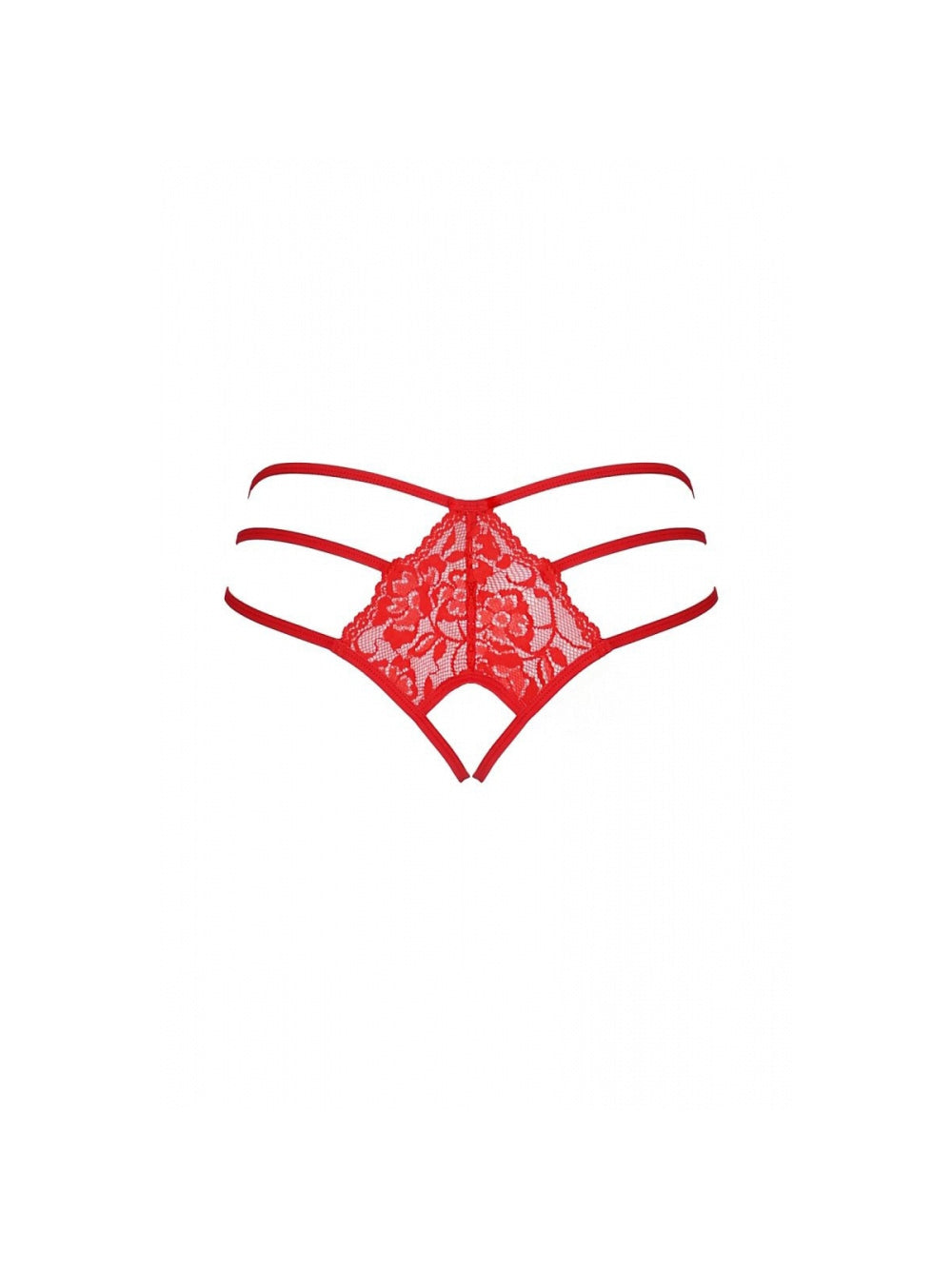 Culotte Ouverte Otilla Rouge