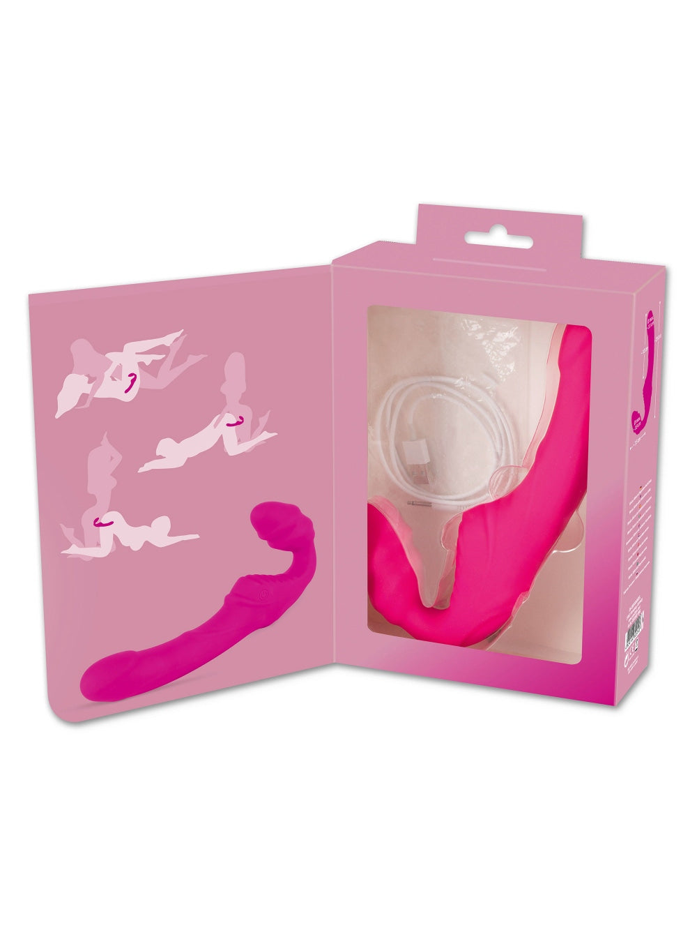 Strap-On Vibrant Double Teaser