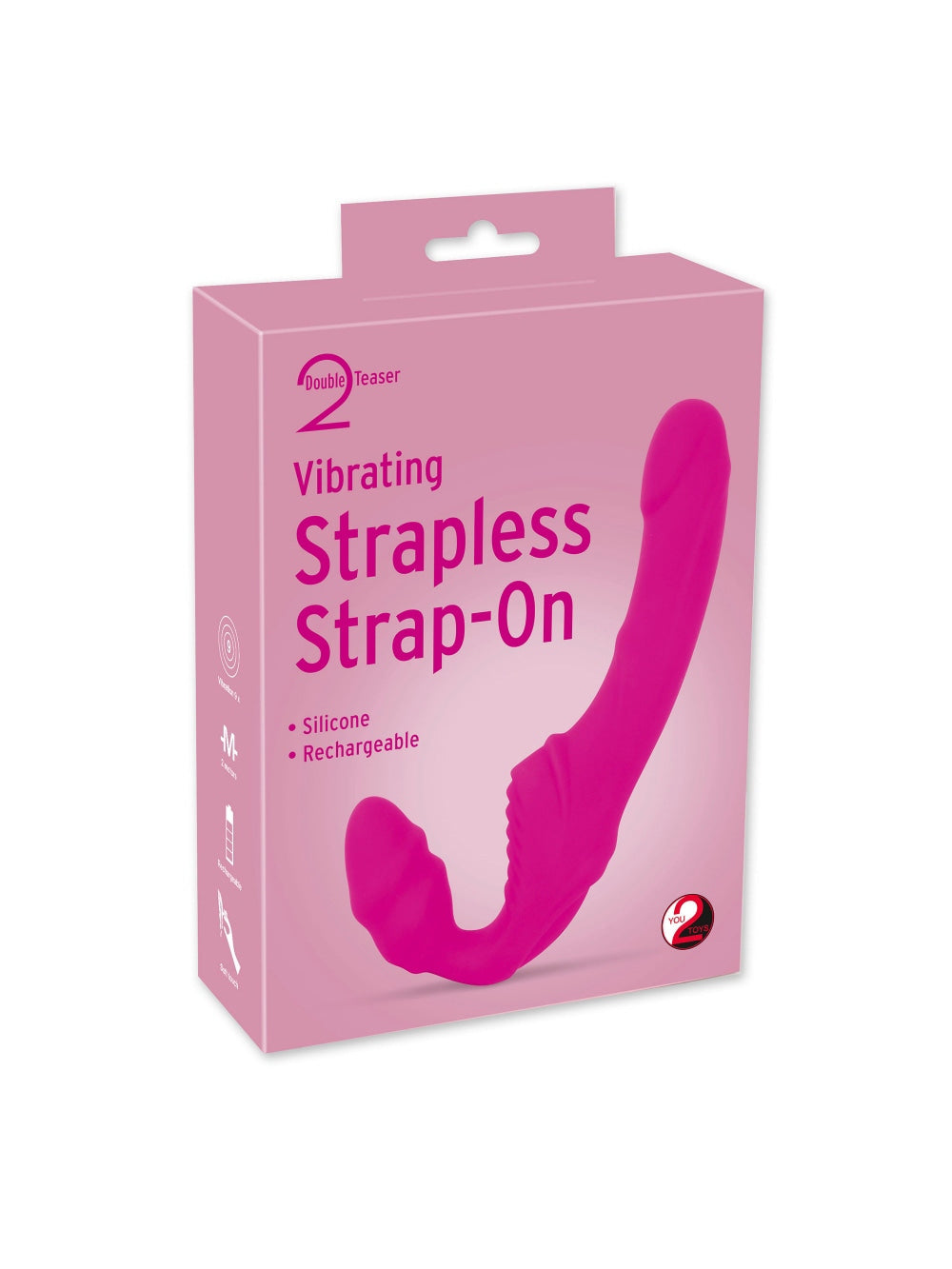 Strap-On Vibrant Double Teaser
