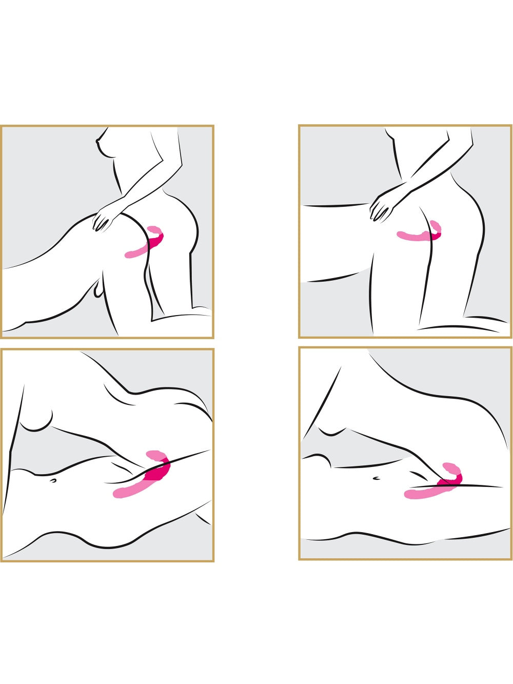 Strap-On Vibrant Double Teaser