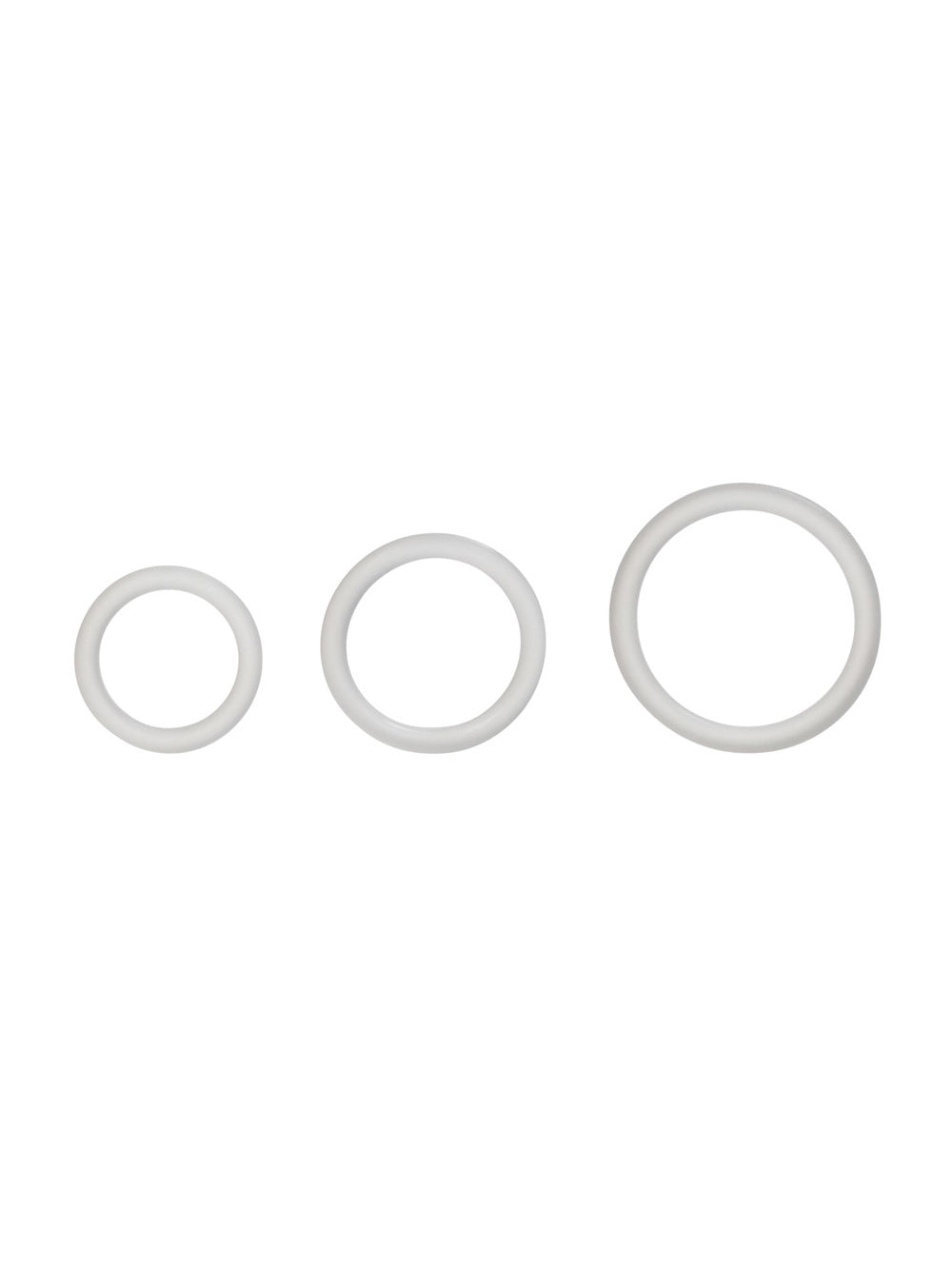 Kit de 3 Cockrings Silicone Support Rings