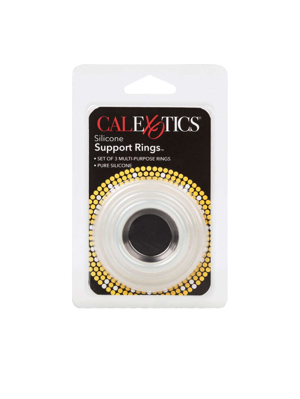 Kit de 3 Cockrings Silicone Support Rings