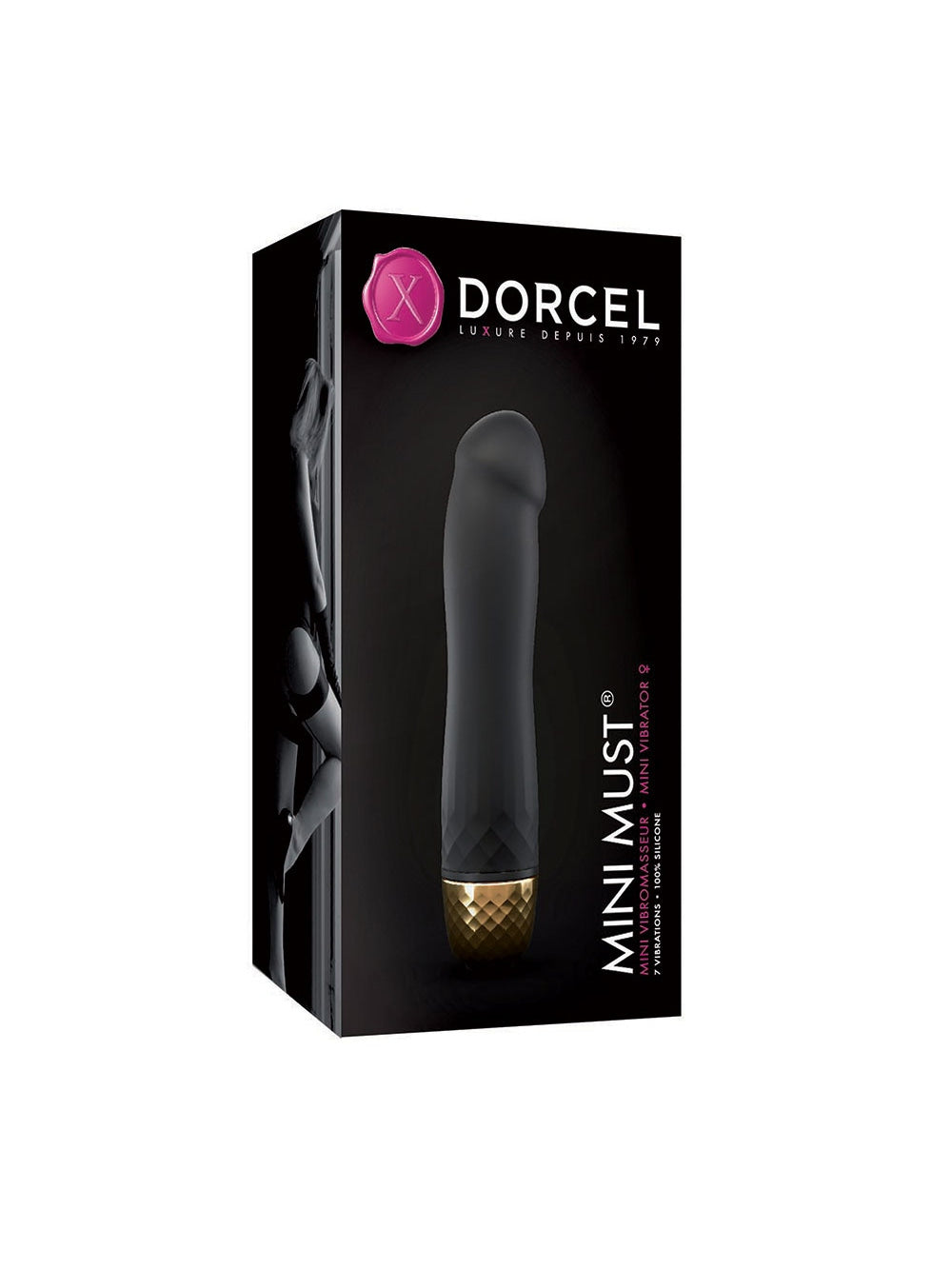 Vibromasseur Mini Must Black & Gold Edition
