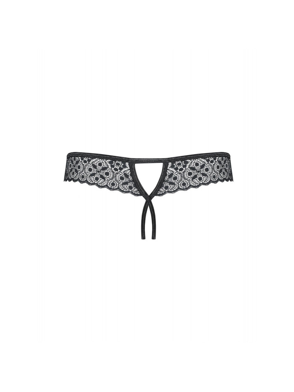 String Ouvert Shibu Noir
