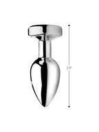 Plug anal métal lumineux Light Up small