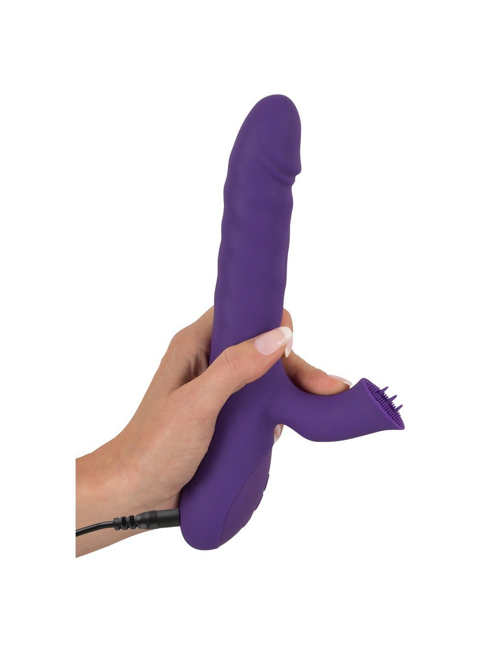 Vibromasseur Rabbit Va-et-Vient et Rotatif Silicone Stars