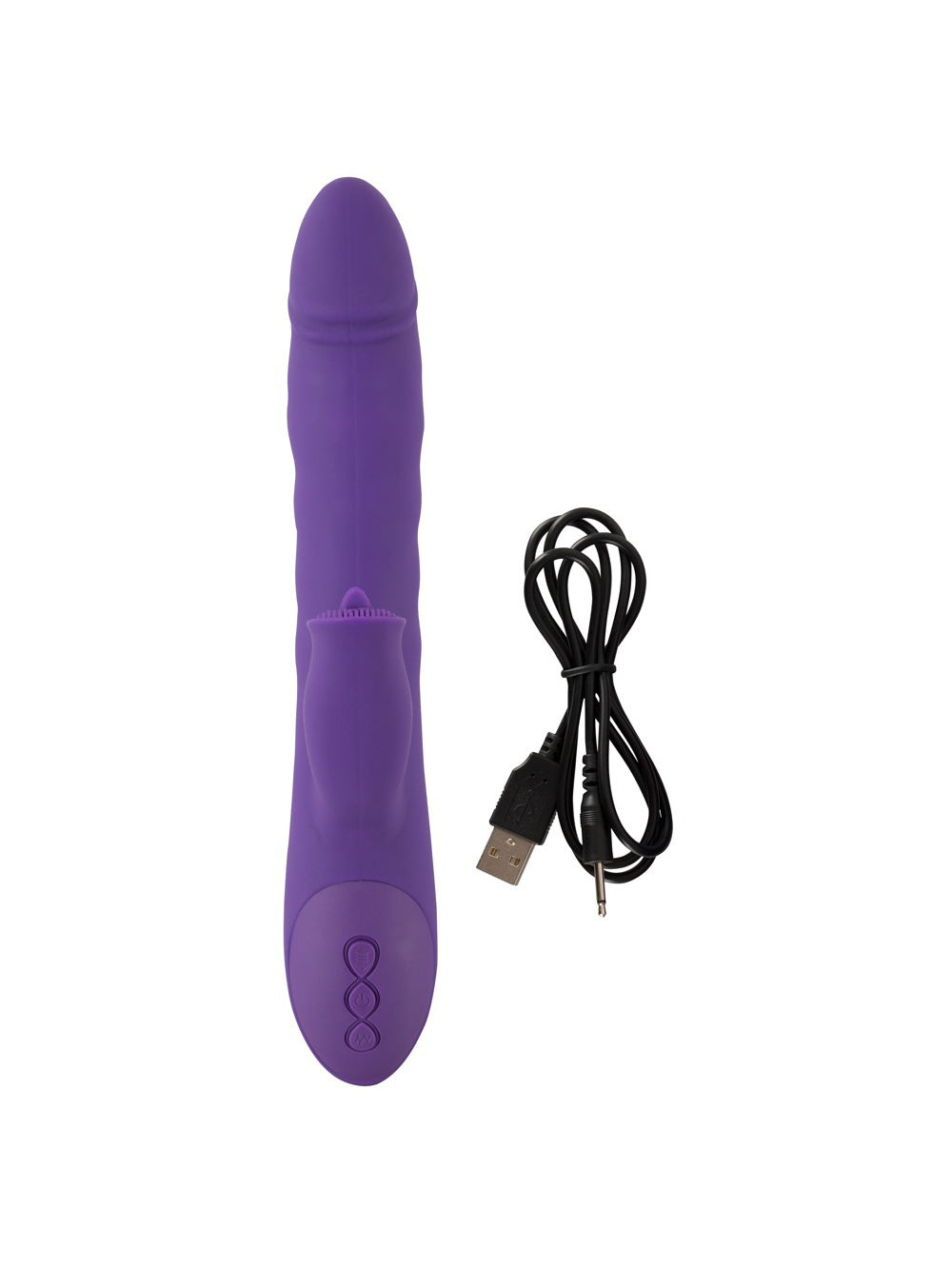 Vibromasseur Rabbit Va-et-Vient et Rotatif Silicone Stars