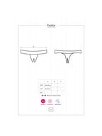 Tanga Ouvert Contica Noir