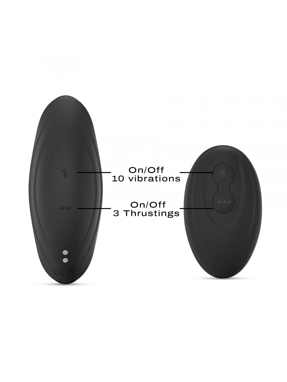 Plug Anal Vibrant Va-et-Vient Deep Stormer