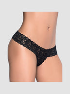 String Ouvert Dentelle & Perles
