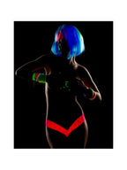 String 93 Dentelle Rouge