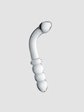 Dildo en verre perlé Glossy N°8