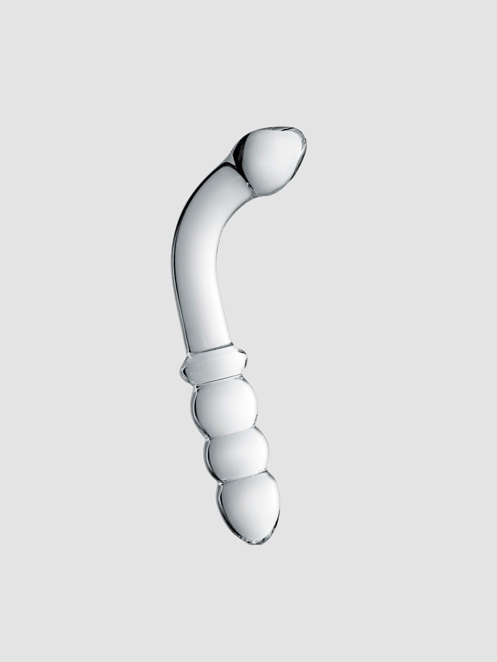 Dildo en verre perlé Glossy N°8