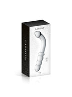 Dildo en verre perlé Glossy N°8