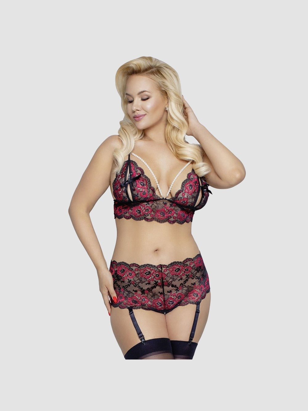 Ensemble 2 pièces ouvert Parisienne noir GT