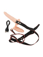 Double Gode Ceinture Vibrant Double Strap-On