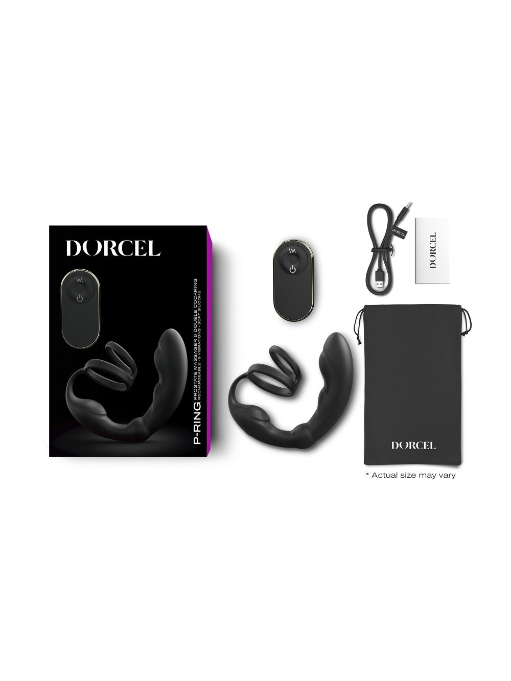 Stimulateur Prostatique & Double Cockring P-Ring