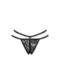 String Ouvert Nomade Noir