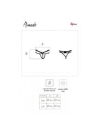 String Ouvert Nomade Noir