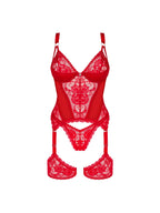 Guêpière Belovya rouge