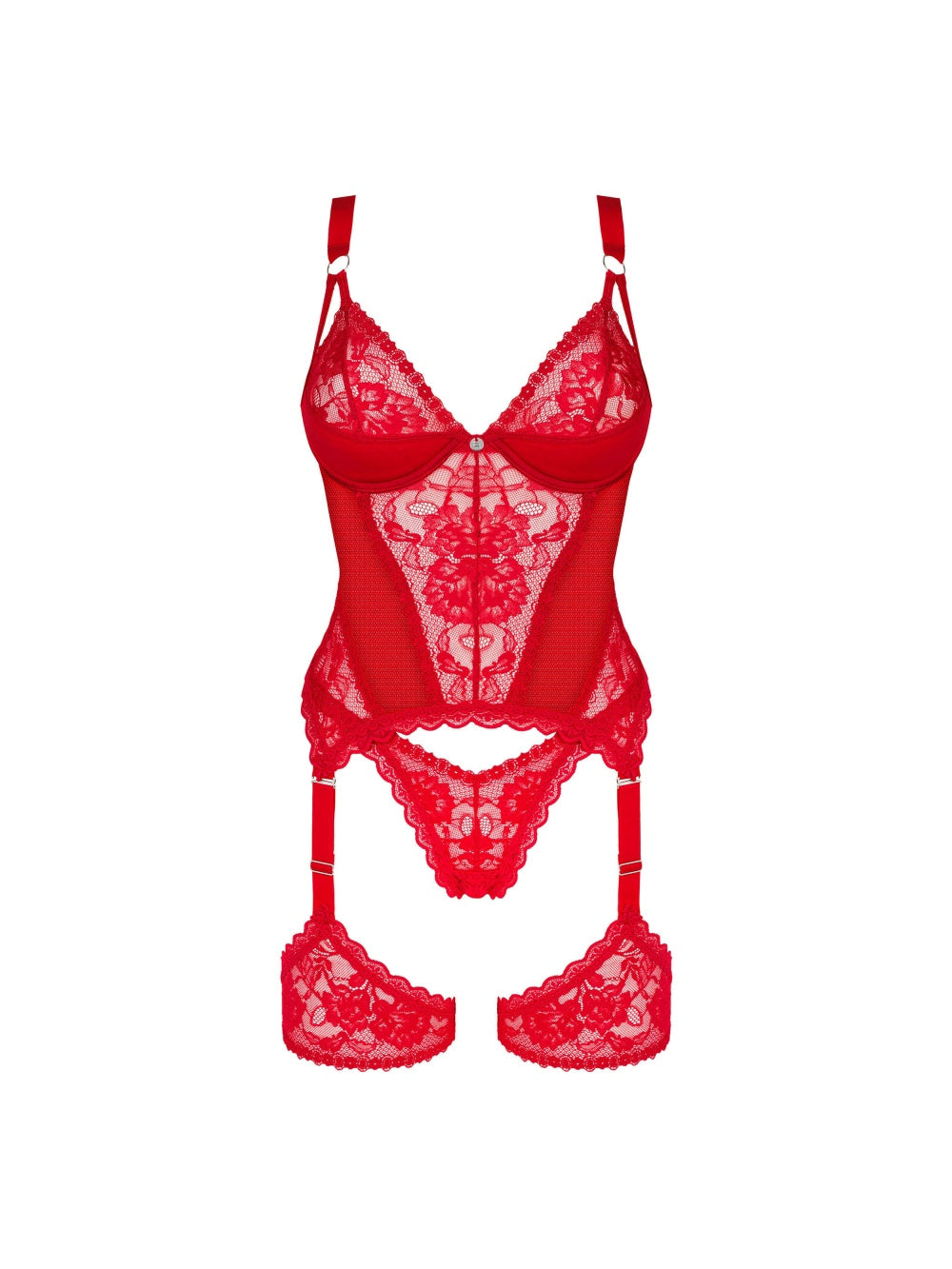 Guêpière Belovya rouge