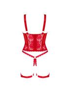 Guêpière Belovya rouge