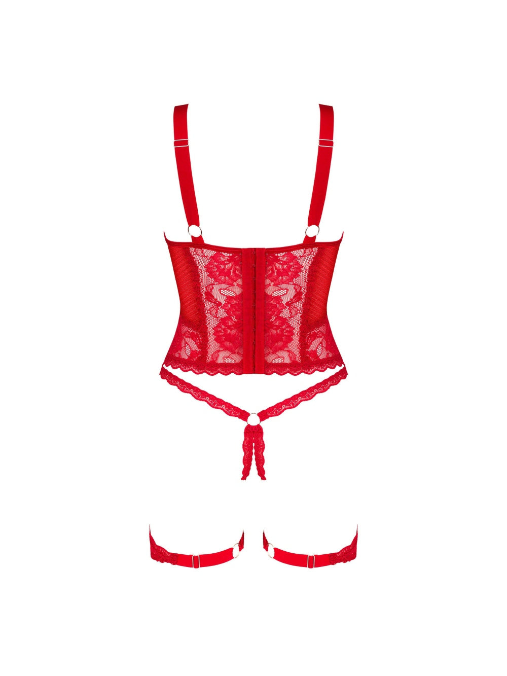 Guêpière Belovya rouge