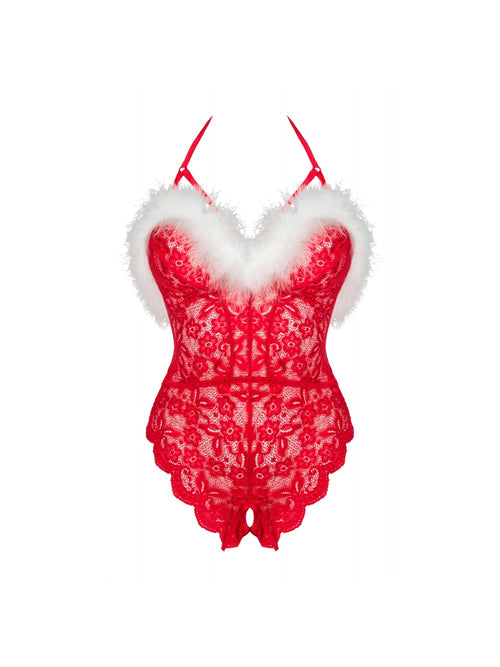 Body ouvert Mère Noël Santas Lace Lady S/M