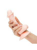Gode ventouse avec prépuce 15,2 cm Classic Lifelike Lover