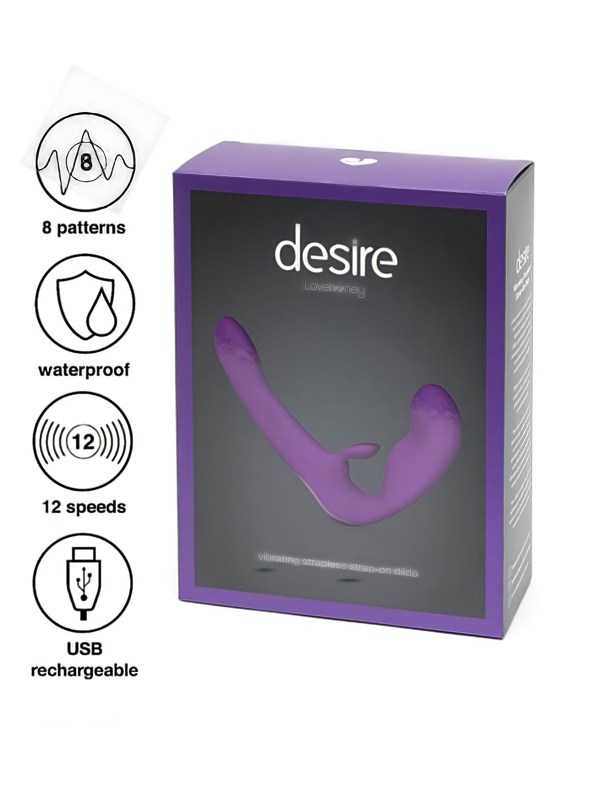 Strap-on rabbit vibrant Luxury Desire