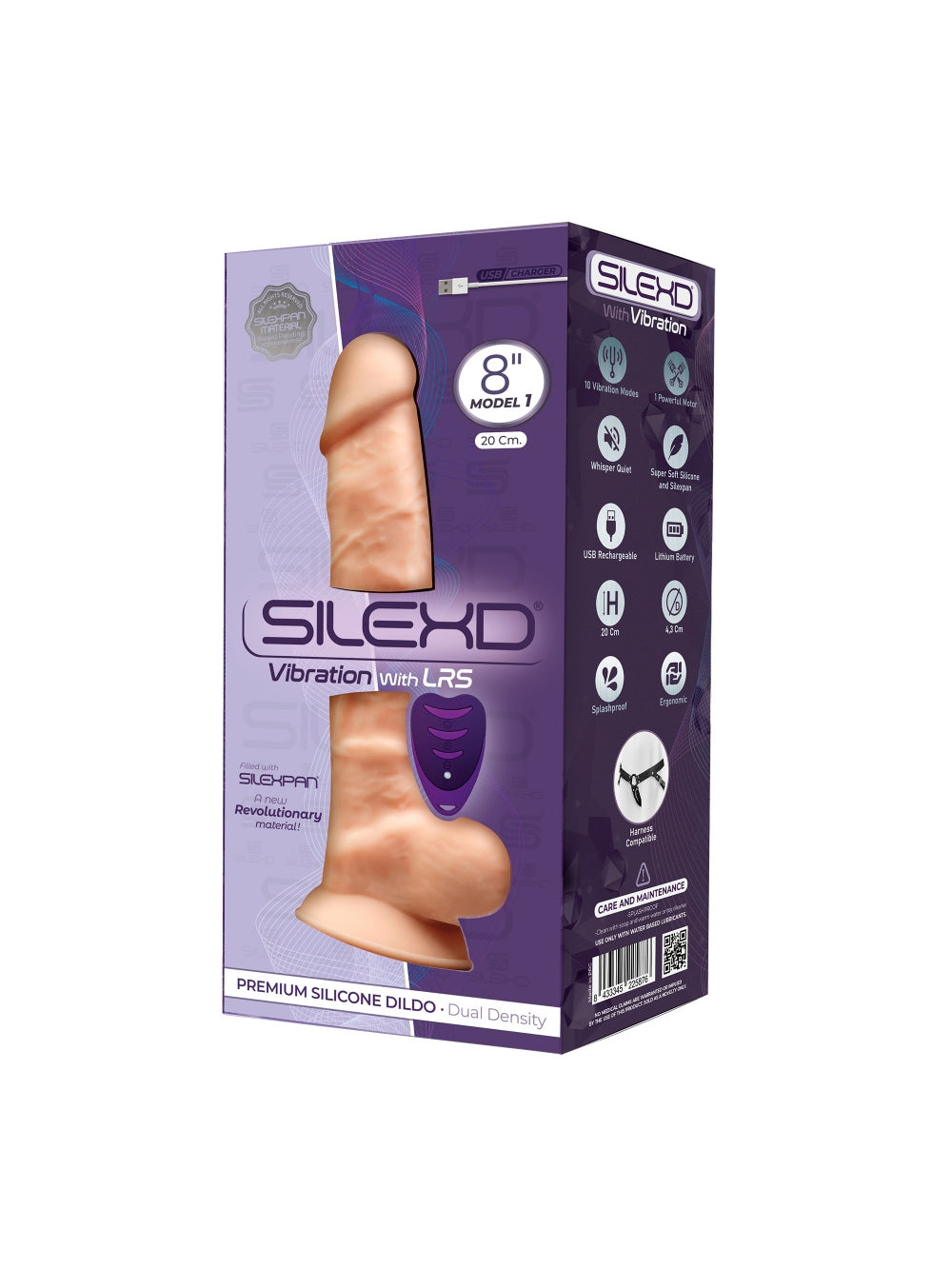 Vibromasseur télécommandé 20,3 cm Model 1