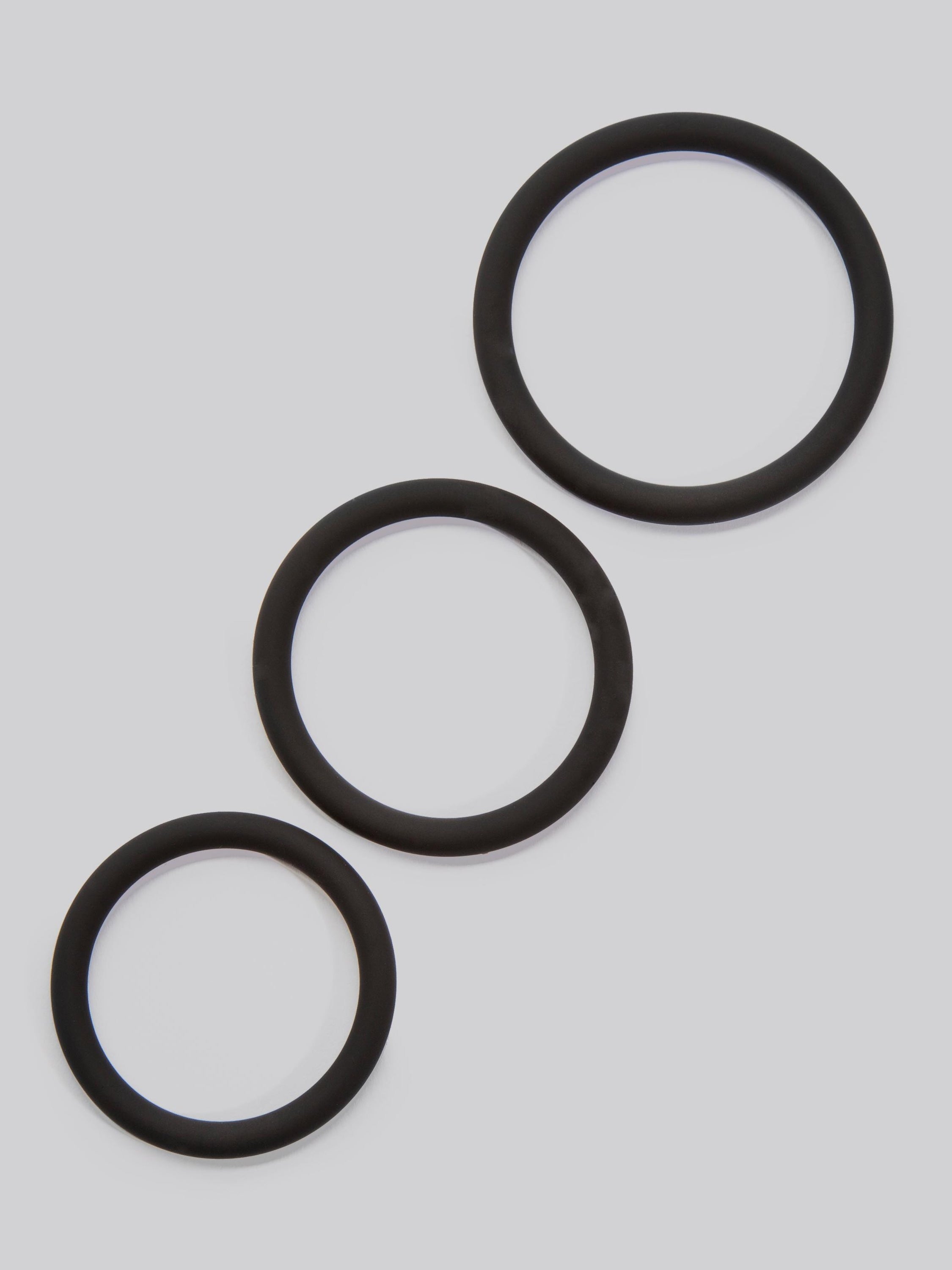 Kit de 3 cockrings silicone Stretchy Get Hard