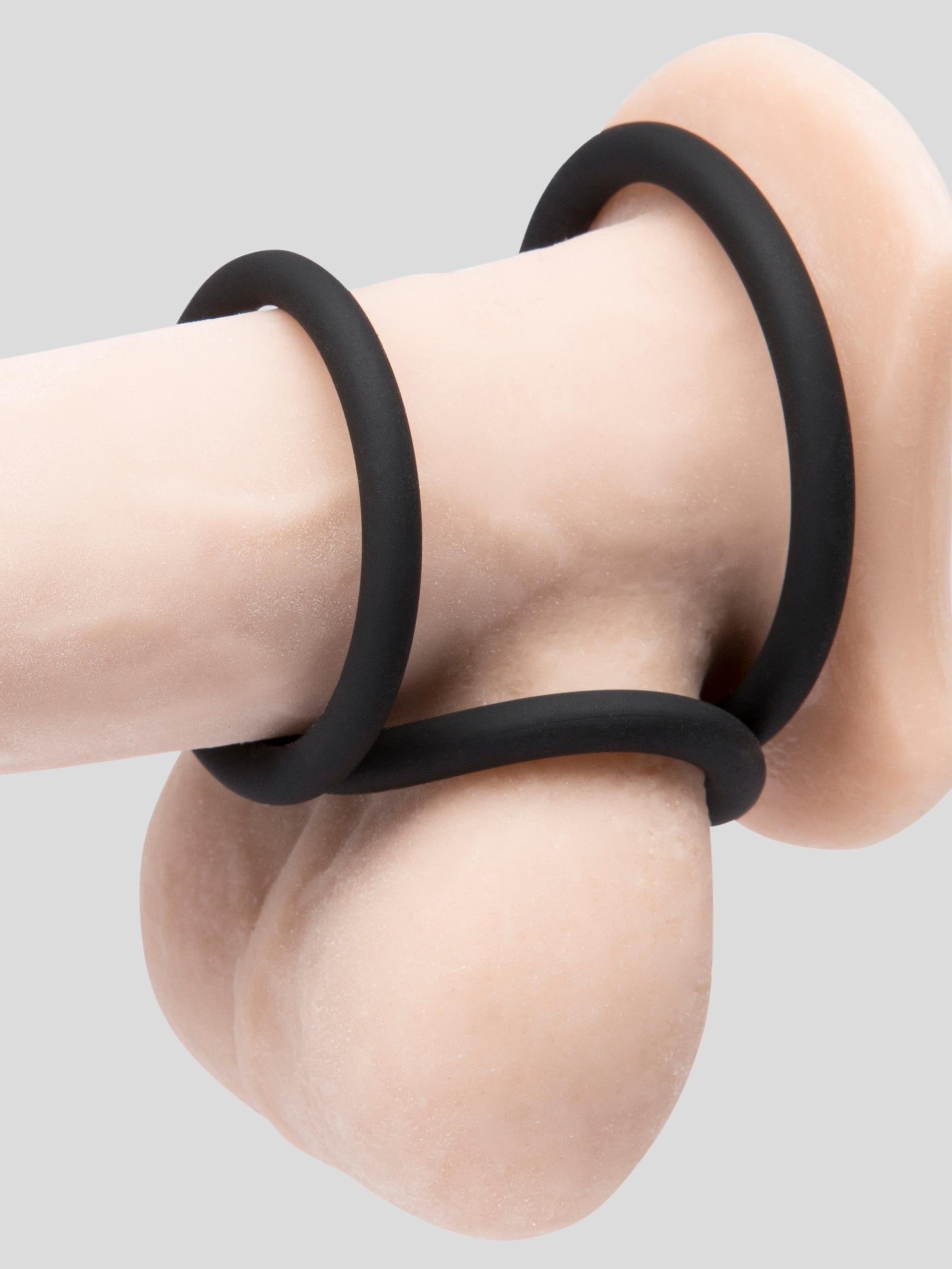 Kit de 3 cockrings silicone Stretchy Get Hard