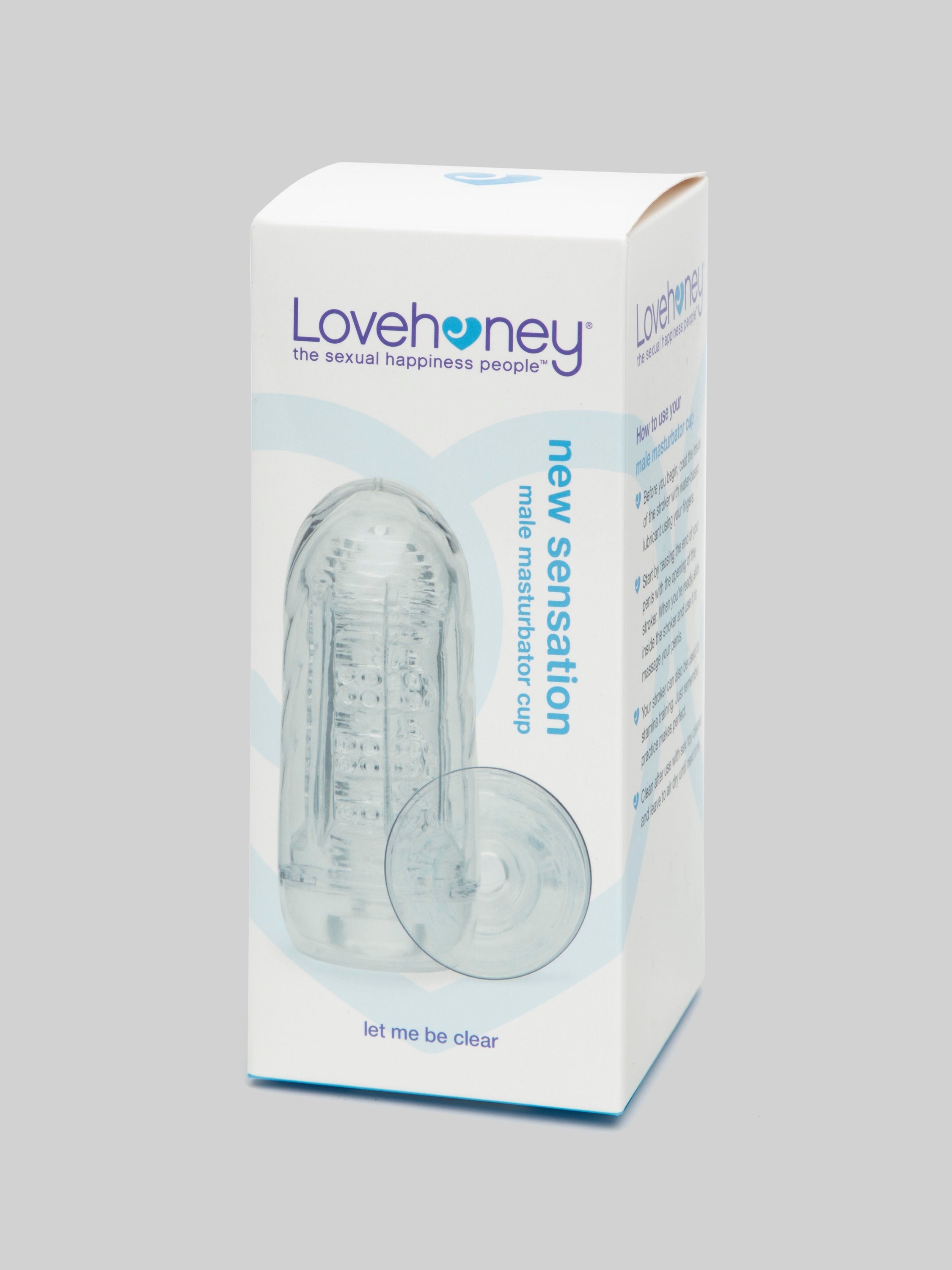 Masturbateur transparent New Sensation