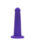 Dildo ventouse silicone 17,8 cm Curved