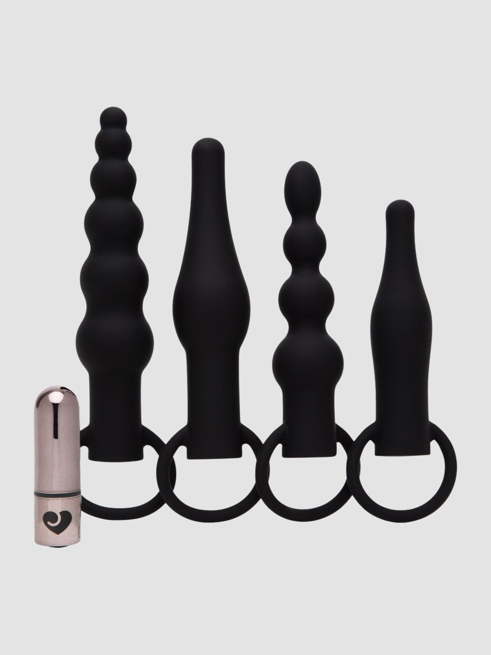 Kit plug anal vibrant The Booty Bunch 5 pièces