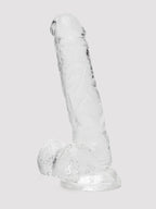 Gode ventouse transparent 17,8 cm Enjoy