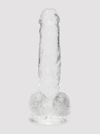 Gode ventouse transparent 17,8 cm Enjoy