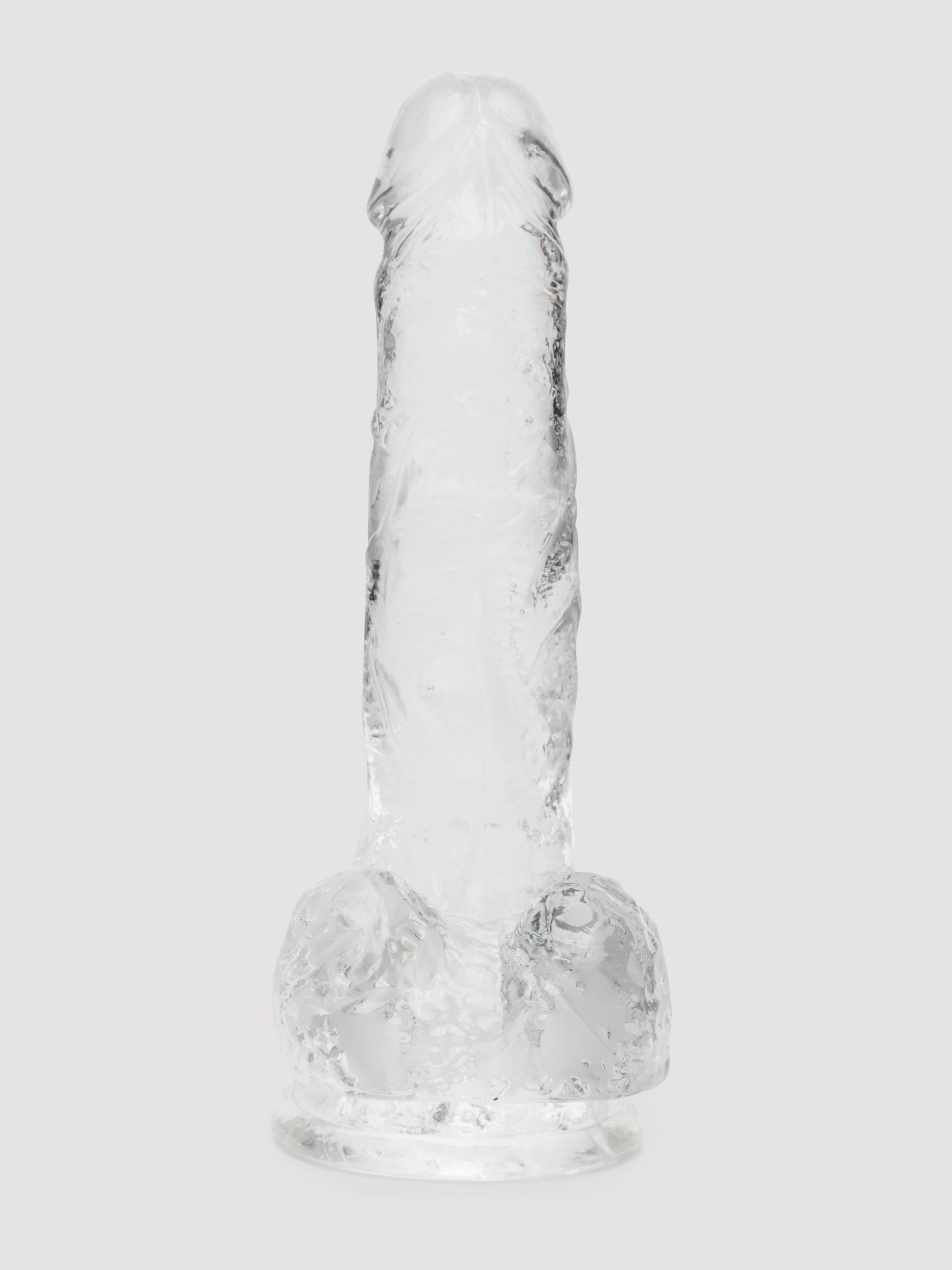 Gode ventouse transparent 17,8 cm Enjoy