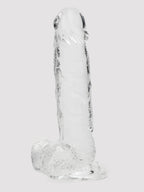 Gode ventouse transparent 20,3 cm Enjoy