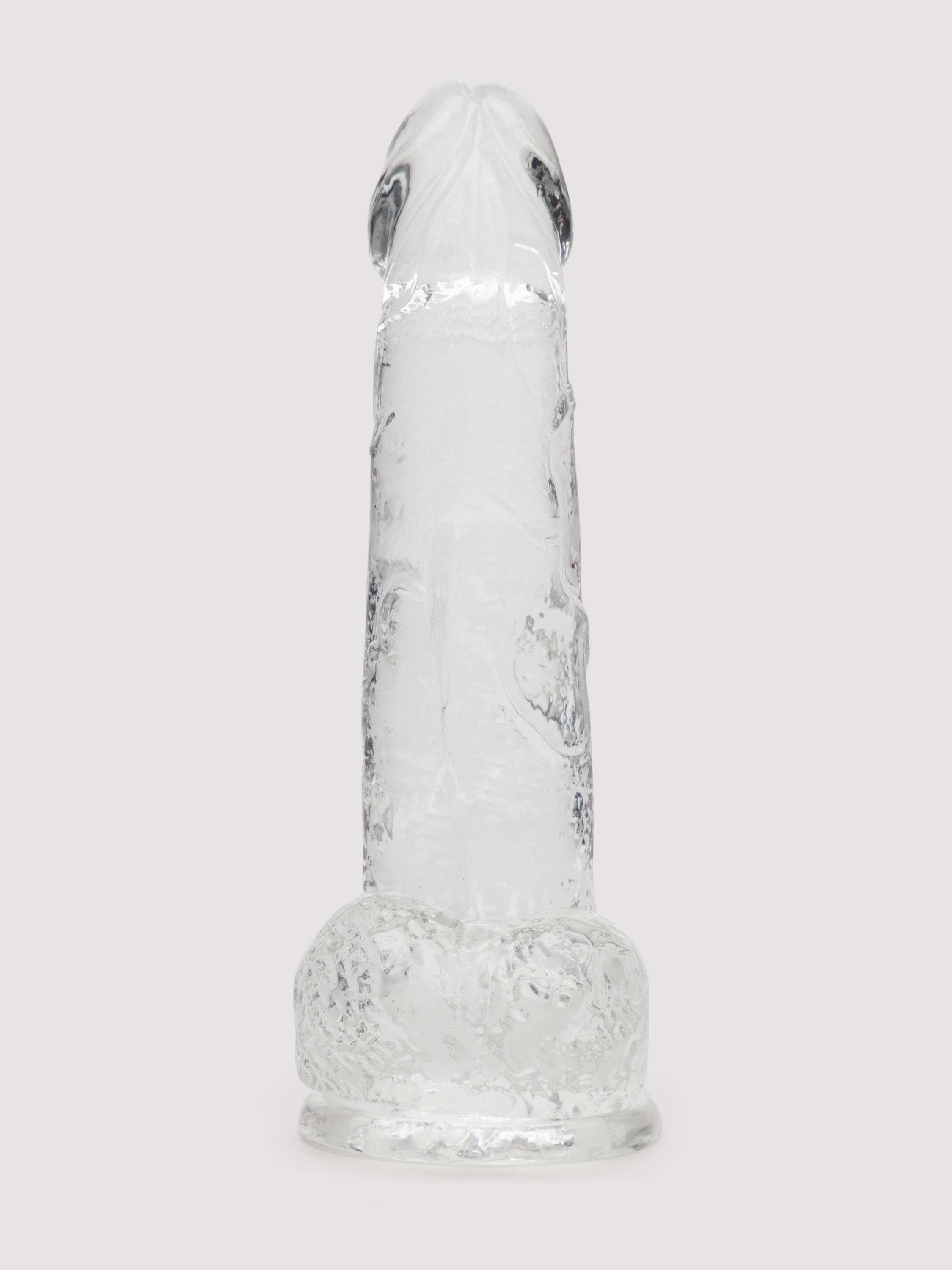Gode ventouse transparent 20,3 cm Enjoy