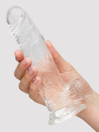 Gode ventouse transparent 20,3 cm Enjoy
