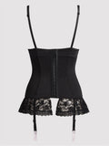 Corset porte-jarretelles Seduce Me noir