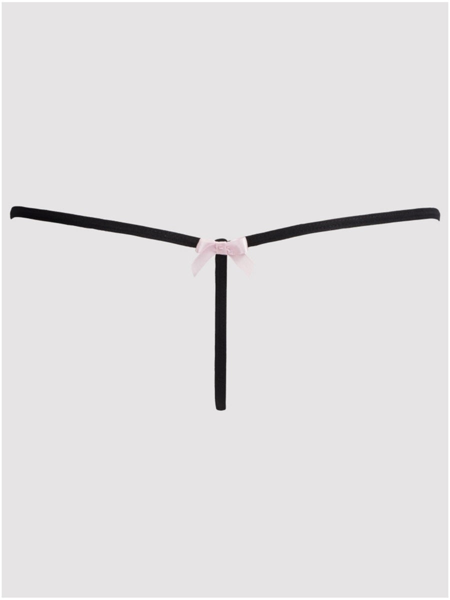Corset porte-jarretelles Seduce Me noir
